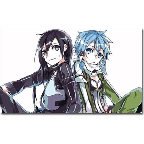 DIY Anime Sword Art Online Alicization Diamond Painting Cartoon Embroidery Mosaic Cross Stitch Kit Wall Home Decoration