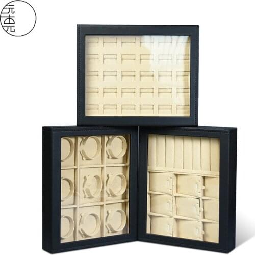 Jewelry display set with cover, jewelry display set with cover, jewelry collection box, bracelet necklace, jewelry display set