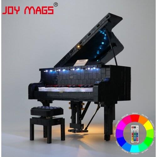 JOY MAGS Only Led Light Kit For 21323 Ideas Grand Piano Toys , (NOT Include Model)