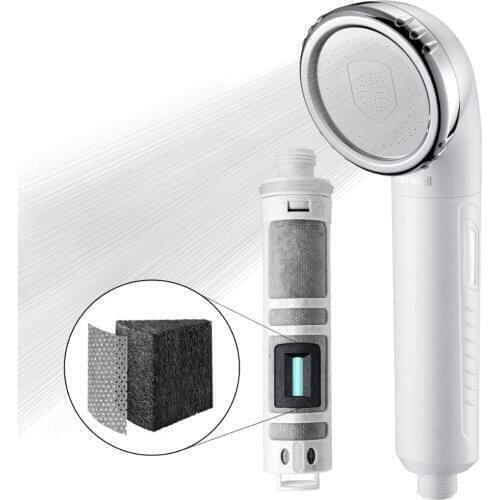 Miniwell shower head anion filter - high Pressure for Bath Head Water Saving Shower