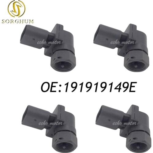 New 4pcs Speedometer Impulse Transmitter Speed Sensor 191919149E For VW Beetle Golf Jetta Audi TT Quattro 1999-2010 Genuine