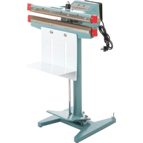 Foot Pedal Impulse Sealer ,heat sealing machine,Plastic Bag sealer DUAL TOP-BOTTOM HEAT 350mm 13 inch PEDAL SEALER