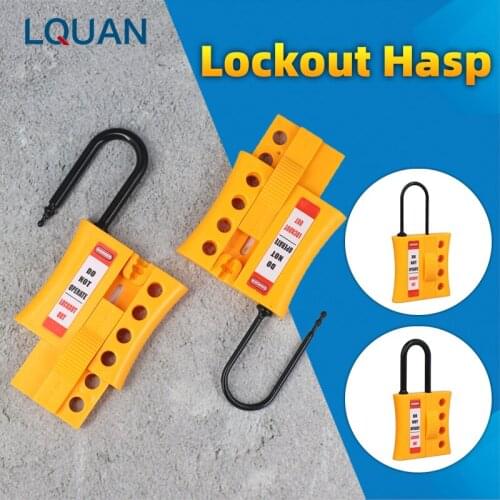 Plastic Nylon Tagout Loto Energy Isolation Lock Safety Lockout Hasp
