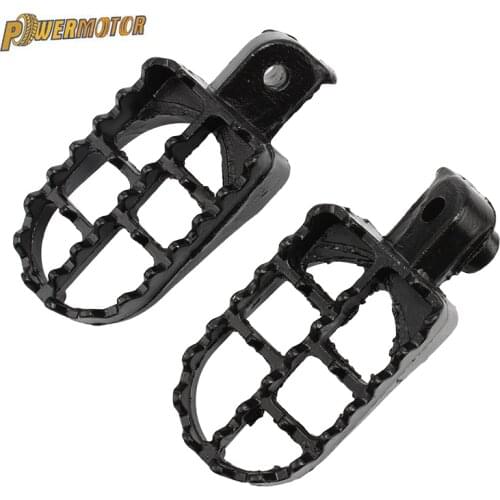 Motorcycle Foot Pegs Foot Rests Footpegs ForSuzuki DL650 V-Strom 2004-2012Yamaha PW50 PW80 TW200 PW 50 80 TW 200 Motorbike