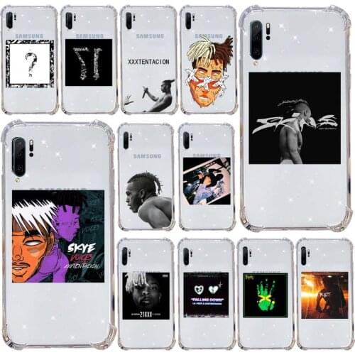 Rapper XXXTENTACION Phone Cases Transparent for Samsung s9 s10 s20 Huawei honor P20 P30 P40 xiaomi note mi 8 9 pro lite plus