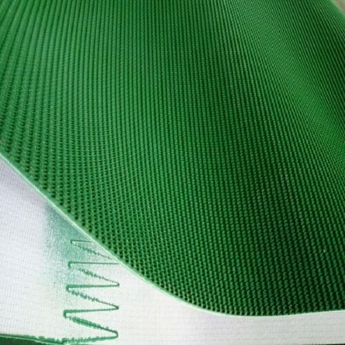 PVC belt blue Wavy grass Conveyor belt for Airport baggage industrial