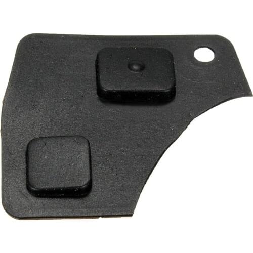 2 Keys Rubber Button Key Remote Control For Toyota Yaris Rav4 Corolla Mr2 Celica