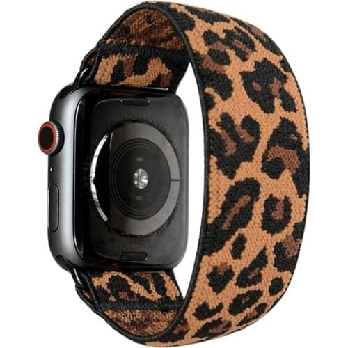 Scrunchie Strap for Apple watch 6 band 44mm 40mm Elastic belt correas solo loop bracelet iWatch band 38mm 42mm series 5 4 3 SE 2