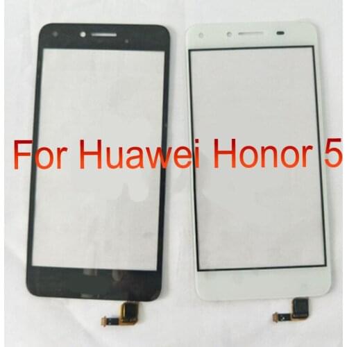 For Huawei Honor 5 Touch Panel Screen Digitizer Glass Sensor Touchscreen Touch Panel With Flex Cable Replacement Honor5
