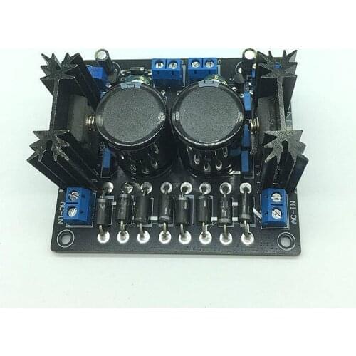 Assembled LT1083 power adjustable hifi power supply board dual Output