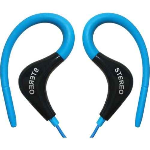 Wholesale 3.5mm Running Sport Wired Earphones Headphone Headset with Mic For iPhone Samsung MP3 MP4 PC High quality Bass