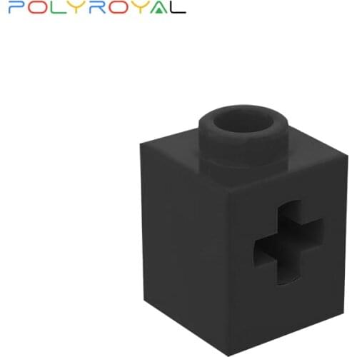 Building Blocks Technicalalal 6336539 1x1 foundation brick with cross hole 10 PCS Particles Part Moc Toy 73230