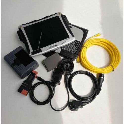 V12/2020 Software Icom A2+B+C with 720GB New SSD on Used laptop Computer CF-19 I5 4G for Car Diagnostic Tools & Scanner