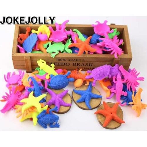 20pcs Growing In Water Bulk Swell Sea Creature Expansion Toy Colorful Puzzle Creative Magic Toys for children GYH