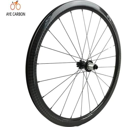 700c 38mm or 50mm carbon road wheels disc brake carbon bicycle road wheelset powerway CX32 hub carbon bike wheel