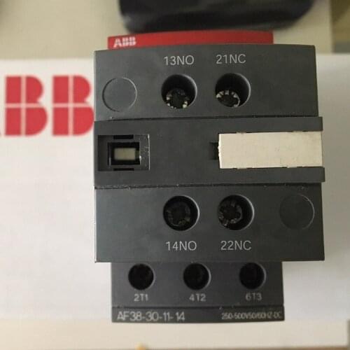 ABB 3-ploe contactors AF series AC/DC operated 1NC+1NO 38A 18.5kw AF38-30-11-11 AF38-30-11-11 AF38-30-11-13 AF38-30-11-14