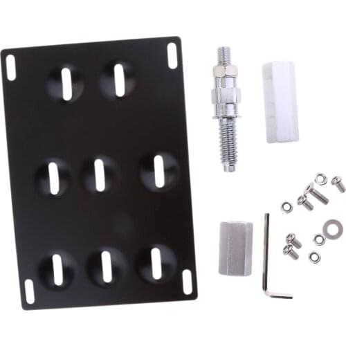 Car Front Bumper Tow Hook License Plate Bracket Holder For BMW E82 E88 E90 E91 E92 E93 E70 X5 E71 X6 Etc Auto Car Accessories