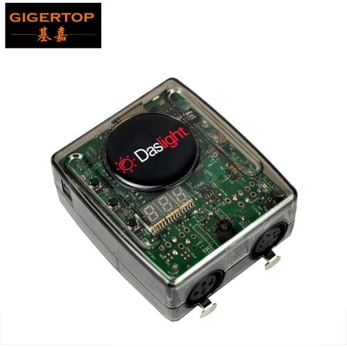 Freeshipping DVC4 GZM Daslight DMX512 USB-DMX Interface Stage Lighting Controller 1536 Channels 2 SD Card Disco Club Software