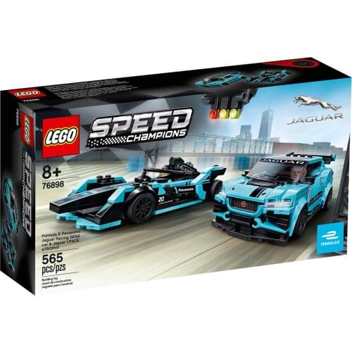 LEGO 76898 FORMULA and PANASONIC JAGUAR SPEED RACING CHAMPION