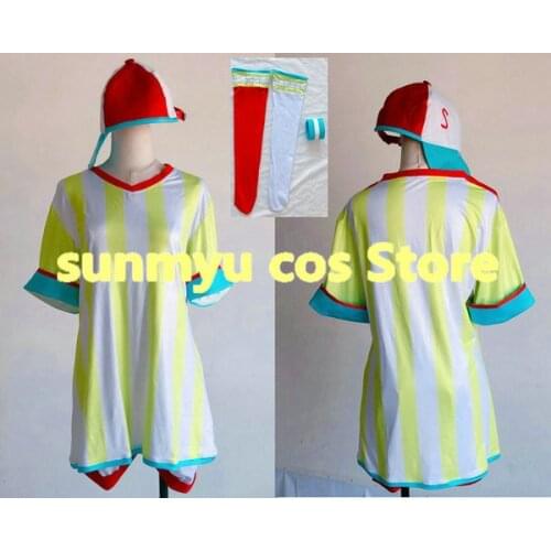 YouTuber VTuber Oozora Subaru with cap Cosplay Costume,Custom Size Halloween
