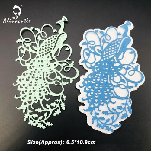 Metal Cutting Dies Peacock Bird DIY Scrapbooking Paper Craft Handmade Album Card Punch Art Die Cut