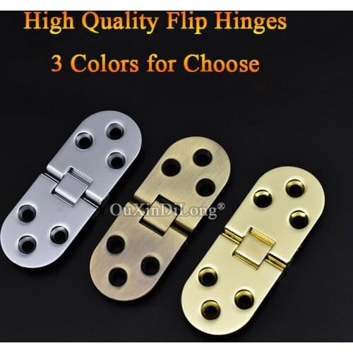Brand New 20PCS/LOT Zinc Alloy Table Flap Hinges Hidden Folding Table/Dining Table/Round Table Flip Hinges Furniture Hardware