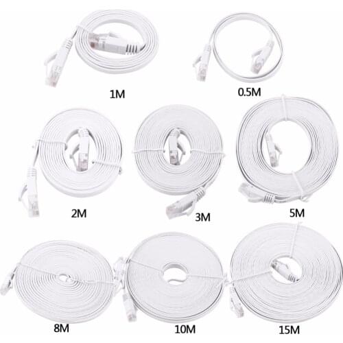 Ethernet Cable High Speed CAT6 RJ45 Network LAN Cable Computer Router Computer Cable0.5/1/2/3/5/8/10/15m