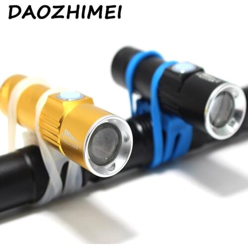 Portable Zoom LED Flashlight Rechargeable usb Torch Flash Light Bike Pocket LED Zoomable Lamp Bike Camping Hunting