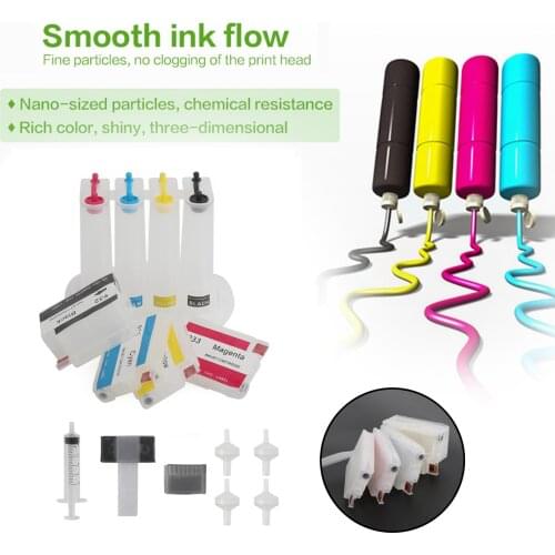 Artudatech Empty Ciss Continuous Bulk ink System Fit for HP Officejet Pro 8600 8610 8640 950 951