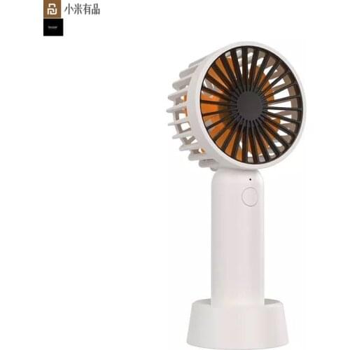 Bcase Mini Handheld Fan Small And Portable 3 Speed Wind Silent Comes With A Base Type-c Interface Long Battery Life
