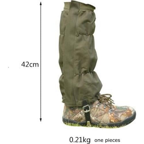 Outdoor Tactical Waterproof Legging Gaiters For Hiking Trekking Hunting Climbing Shoes Leg Boots Cover Protection Sports Safety