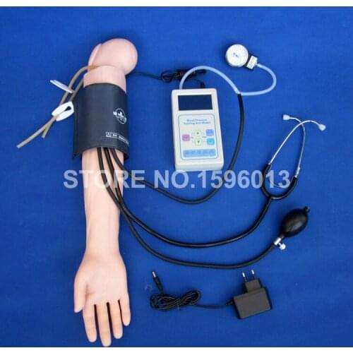 Advanced Blood Pressure Training Arm Simulator,LCD Displaying BP Arm Model with Korotkoff Gap