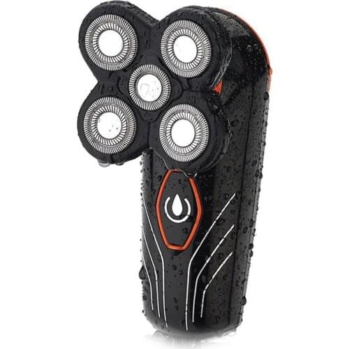 5 Head Waterproof Floating Shaving Blade Razor Head Men Electric Shaver Replacement Head Five Ring Shaver Head