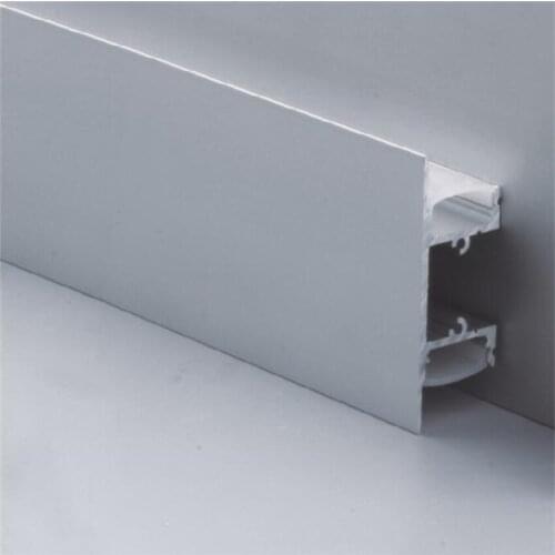 Free Shipping High Quality Aluminum Profile with Milky or Clear Cover and End Caps for LED Strip Housing