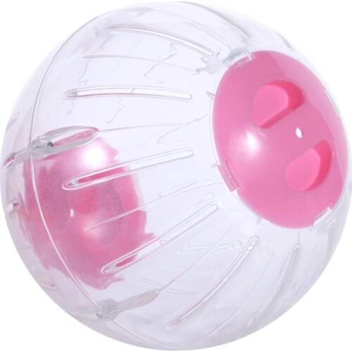 1pc Big Size Dia 33cm Mouse Rat Totoro Squirrel Hamster Toys Transparent Plastic Small Pet Toy Running Jogging Playing Ball