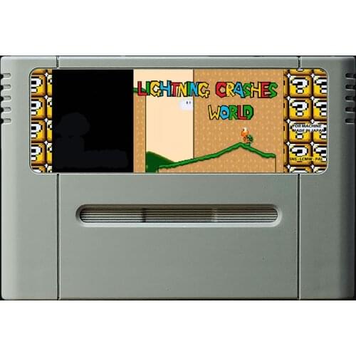 16Bit Games ** LIGHTING CRASHES WORLD ( PAL EUR Version!! )