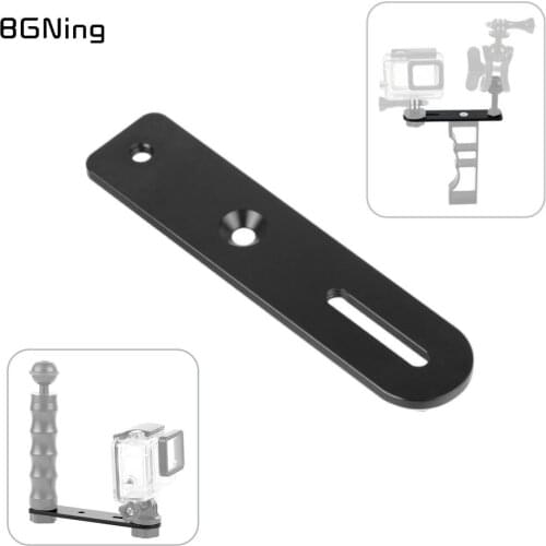 Aluminum Connect Flash Bracket Plate Support 30kg 1/4" Screw Hole Quick Release Board Studio Tripod Light Stand DSLR Camera