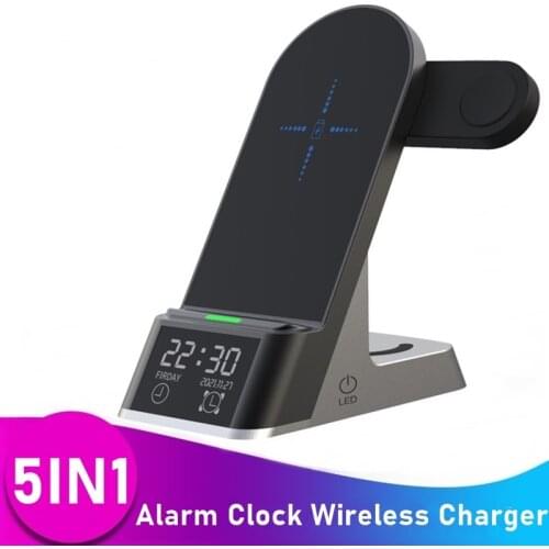 Tongdaytech 15W 3in1 Qi Fast Wireless Charger For Apple Watch 5 4 3 2 1 Charging Dock Station For Iphone 8 Pus XR XS 11 Pro MAX