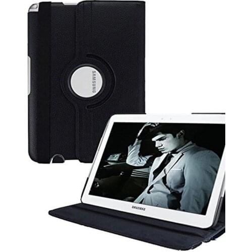 For Samsung N8000 Case Galaxy Note 10.1 Gt-N8000 Tablet Cover N8010 360 Degrees Rotating Stand PU Leather Flip Case Magnet Cases