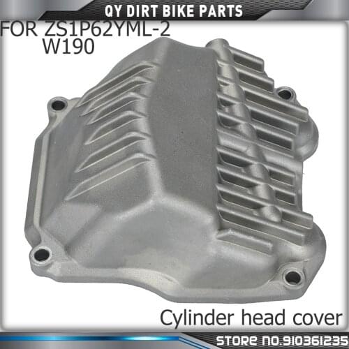 Motorcycles Cylinder Head Cover For 2 Valve Zongshen 190cc Z190 W190 ZS1P62YML-2 Engine Dirt Pit Bike Atv Quad Parts