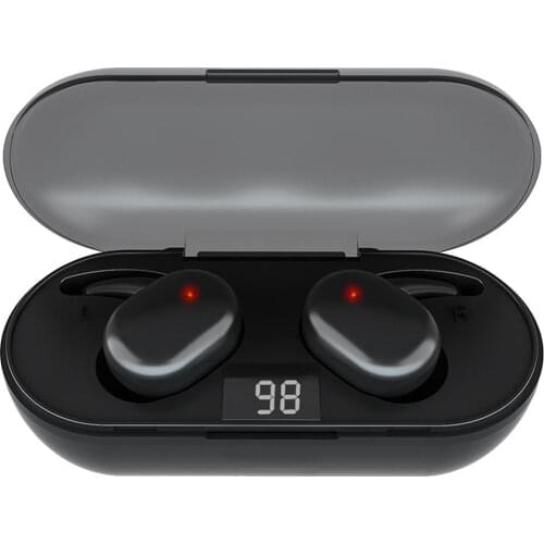 True Wireless Earbuds Bluetooth Headphones Touch Control with Charging Case TWS Stereo Earphones in-Ear Headset Deep Bass