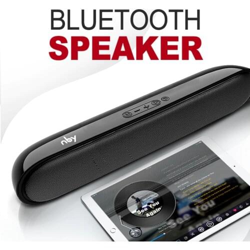 NBY 8890 Bluetooth Speaker Portable 3D Stereo Music Surround Loudspeaker Deep Bass Wireless Speaker
