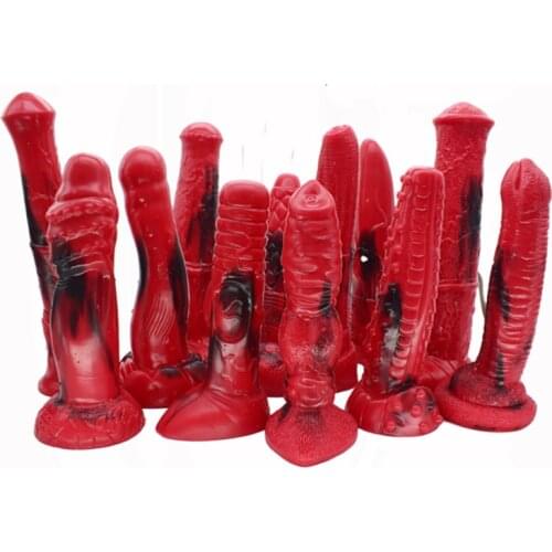 New Style Alternative Toy Horse Dog Wolf Diaosi Animal Penis Realistic Dildo Prostate Massage Anal Sex Toy Female Masturbator