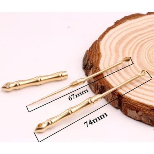 Portable Outdoor Multifunctional Ear Pick Toothpick Bottle Fruit Fork Camping Tool Toothpick Tube Stronger Than Dental Floss