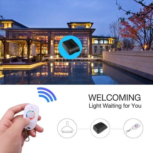 Kebidu 12V 48V 433MHz Remote Control Receiver Transmitter 433MHz Wireless Remote Control Switch ON/OFF For Led Lights Bulb DIY