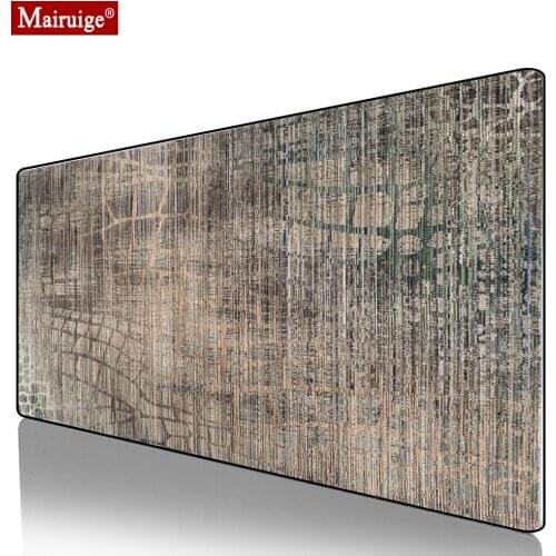 Persian Rug Gray Mouse Pad XXL Gamer Desk Mat Large Keyboard Pad Padmouse Gaming MousePad 90x40cm/80x30cm for Laptop Table Pads