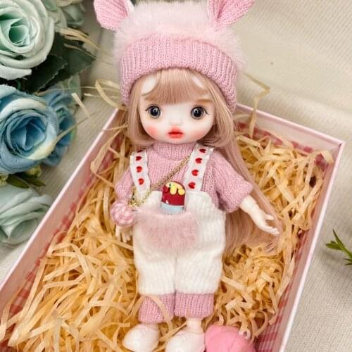New Arrival Fashion BJD OB11 Doll Lovely Doll With Clothes And Shoes Makeup Handmade Beauty Toy Gifts For Girls