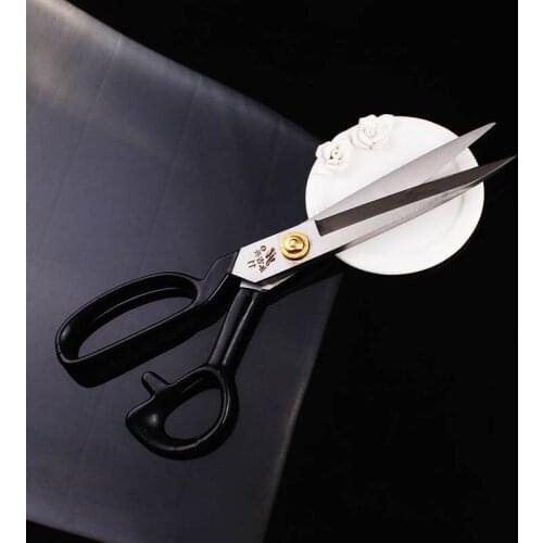 Sewing Tools Profession Sharp Tailor Large Scissor Gold Sewing Cut Craft Fabric Leather Cutter Tailor Shear Widely Applicable A