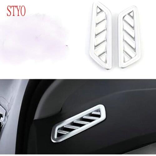 STYO Car ABS Interior Air Conditioning Vent Cove trim For VW T-ROC 2018 2019