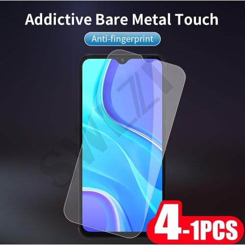 4-1Pcs 9H tempered glass for Redmi 10X phone screen protector note 10 10s pro MAX protective film smartphone